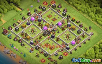 Town Hall 11 Farming Base | Clash of Clans Strategy & Links #50759