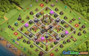 Town Hall 11 Farming Base - Clash of Clans Strategy & Tips #50199