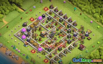 Town Hall 11 Farming Base | Clash of Clans Strategy & Tips #50215