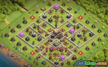 Town Hall 11 Farming Base | Clash of Clans Tips & Copy Link #50240