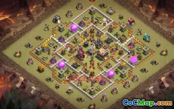 Town Hall 11 Farming Base with Copy Link #55715