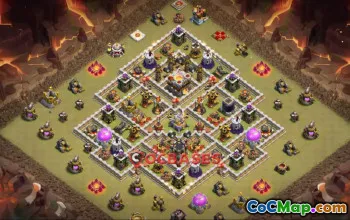 Town Hall 11 Hybrid Base - Anti 3 Stars | Clash of Clans #22955