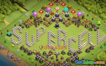 Town Hall 11 Progress Base for Clash of Clans Fun! #21716