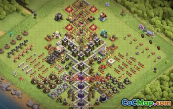 Town Hall 11 Progress Base Guide | Clash of Clans #18902