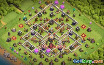 Town Hall 11 Trophy Base | Clash of Clans Defense Guide #50209