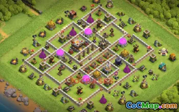 Town Hall 11 Trophy Base | Clash of Clans Layouts & Tips #50744