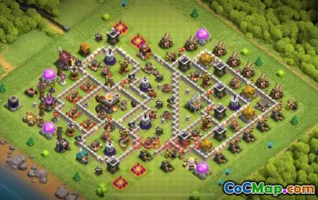 Town Hall 11 Trophy Base | Clash of Clans Legend Trophy Pushing #50173