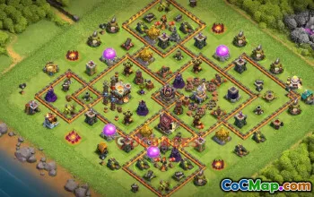 Town Hall 11 Trophy Base | Clash of Clans Strategy & Links #50953