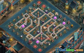 Town Hall 11 Trophy Base with Copy Link #55723