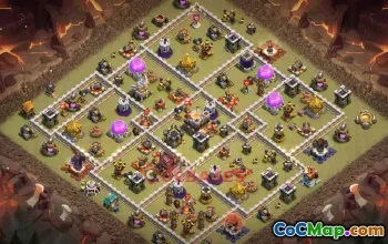Town Hall 11 War Base | Clash of Clans Defense Strategies #50232