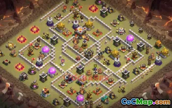 Town Hall 11 War Base - Clash of Clans Defense & Strategy #48963