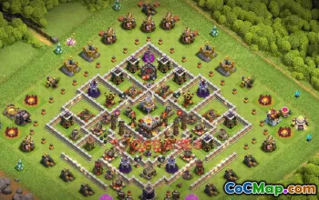 Town Hall 11 War Base | Clash of Clans Southern Teaser 3.0 #50162
