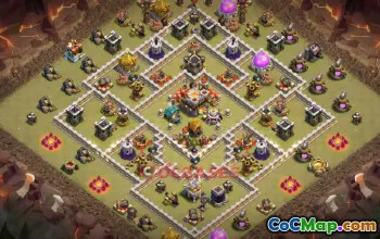 Town Hall 11 War Base - Clash of Clans Strategy & Defense #48960