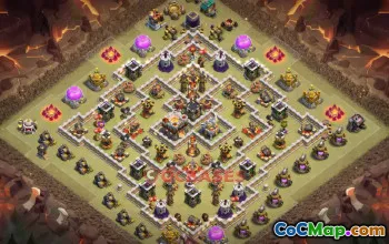 Town Hall 11 War Base | Clash of Clans Strategy & Links #50185