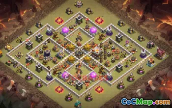 Town Hall 11 War Base | Clash of Clans War Layouts & Links #48969