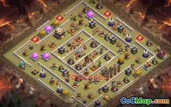 Town Hall 11 War Base | Clash of Clans War Layouts & Links #48974