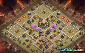 Town Hall 11 War Base | Clash of Clans War Strategies & Links #50218