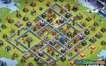 市政厅12基本布局：战争，奖杯和家乡地图＃11192