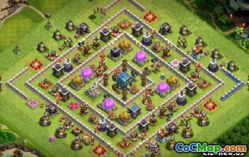 Primăria 12 Aspecte de bază COC: hărți agricole și trofee #13368