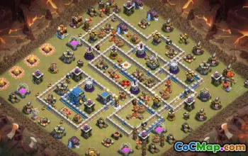 Ratusz 12 Układy bazy COC: dom, trofea i mapy wojenne #14694