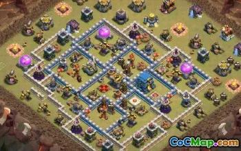 Ратуша 12 макетов базы: карты дома и военных действий #13357