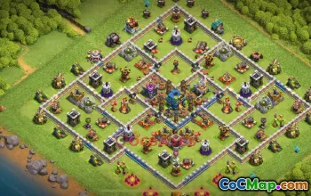 Town Hall 12 Farming Base | Clash of Clans | Favorite ❤️ #50146