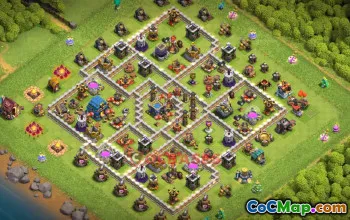 Town Hall 12 Farming Base - Clash of Clans Guide | Copy Base Link #49610