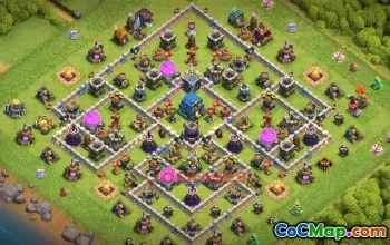 Town Hall 12 Farming Base | Clash of Clans Strategies — base link #50736