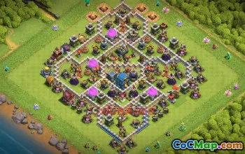 Town Hall 12 Farming Base | Clash of Clans Strategies (Copy Base Link) #50733