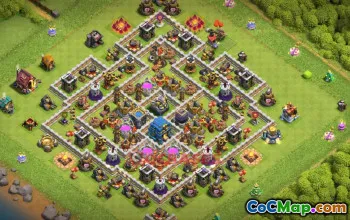 Town Hall 12 Farming Base | Clash of Clans Strategies & Link #49607