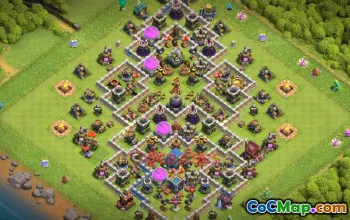 Town Hall 12 Farming Base | Clash of Clans Strategy base link #50734