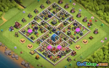 Town Hall 12 Farming Base | Clash of Clans Strategy & Defense #50731