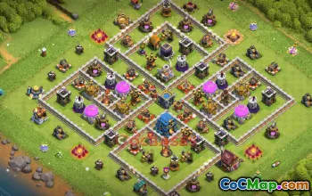 Town Hall 12 Farming Base | Clash of Clans Strategy & Link #49571