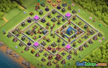 Town Hall 12 Farming Base - Clash of Clans Strategy & Links #50729