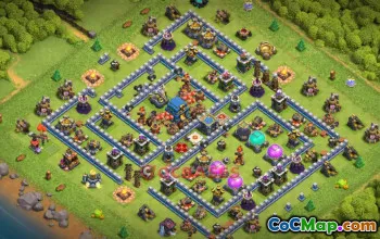 Town Hall 12 Farming Base Guide | Clash of Clans Hybrid Setup #19079