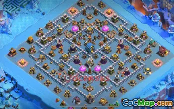 Town Hall 12 Hybrid Base | Clash of Clans Copy Link #49613