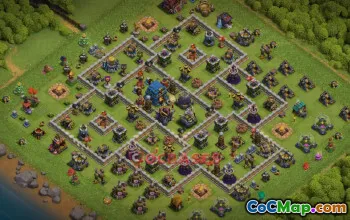 Town Hall 12 Progress Base | Clash of Clans Multifunctional Base #50949