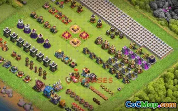 Town Hall 12 Progress Base Layout sxh3r #57112