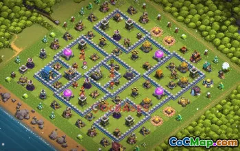 Town Hall 12 Trophy Base | Clash of Clans TH12 Anti 3-Star #49531