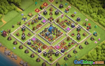 Town Hall 12 Trophy Base | Clash of Clans Trophy Link #49603