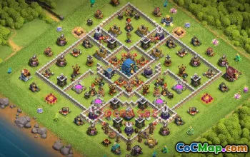 Town Hall 12 Trophy Base Link | Clash of Clans Strategies #50094