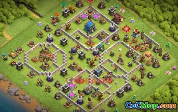 Town Hall 12 Trophy Base Link | Clash of Clans Strategy #49602