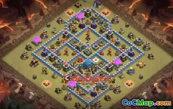 Town Hall 12 War Base: Best Copy Link for Clash of Clans #22915