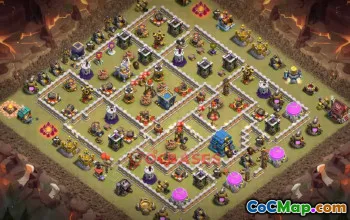 Town Hall 12 War Base - Clash of Clans Defense & Link #49547