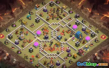 Town Hall 12 War Base | Clash of Clans Defense & Link #49554