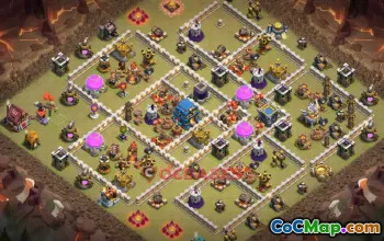 Town Hall 12 War Base | Clash of Clans Defense & Strategy #49556