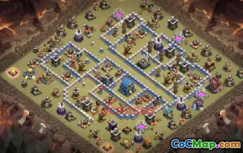 Town Hall 12 War Base | Clash of Clans TH12 Best War Base #49539