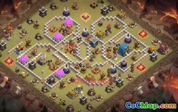 Town Hall 12 War Base | Clash of Clans War Defense Site #49551