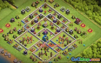 Town Hall 12 War Base - Clash of Clans War Layout 💎 #50150