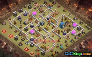 Town Hall 12 War Base - Clash of Clans War Layout & Strategies #49548